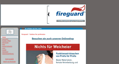 Desktop Screenshot of fireguard.de